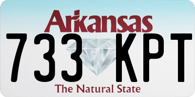 AR license plate 733KPT