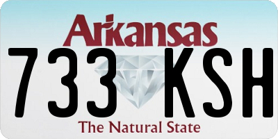 AR license plate 733KSH