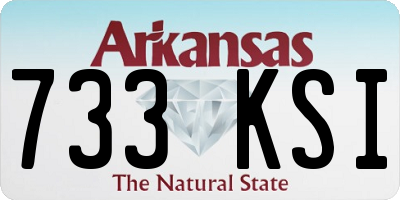 AR license plate 733KSI