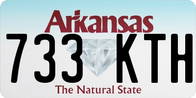 AR license plate 733KTH