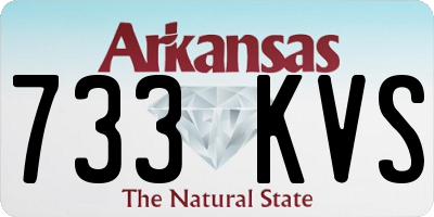 AR license plate 733KVS