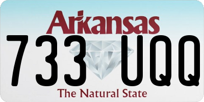AR license plate 733UQQ