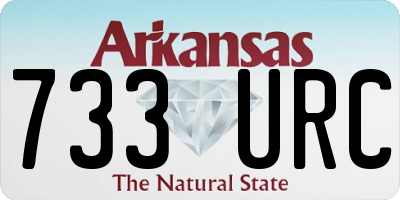 AR license plate 733URC