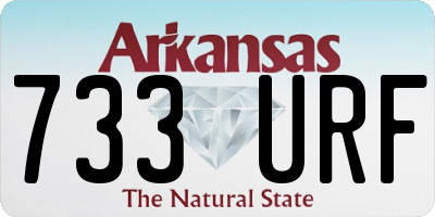 AR license plate 733URF