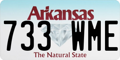 AR license plate 733WME
