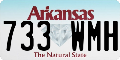 AR license plate 733WMH