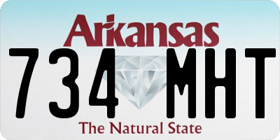 AR license plate 734MHT