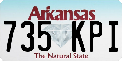 AR license plate 735KPI