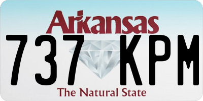 AR license plate 737KPM