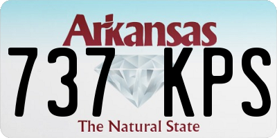 AR license plate 737KPS