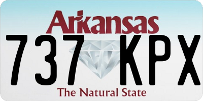 AR license plate 737KPX