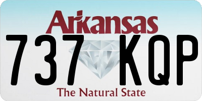 AR license plate 737KQP