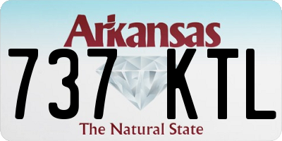 AR license plate 737KTL