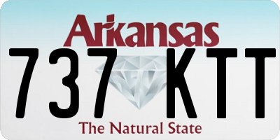 AR license plate 737KTT