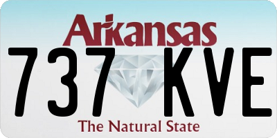 AR license plate 737KVE