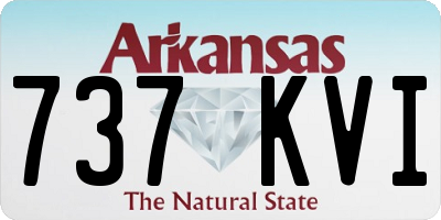 AR license plate 737KVI