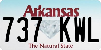 AR license plate 737KWL