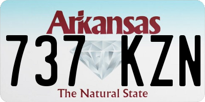 AR license plate 737KZN