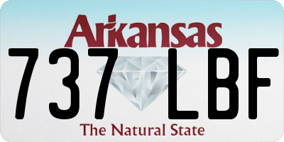 AR license plate 737LBF