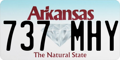 AR license plate 737MHY