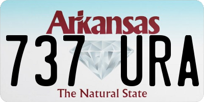 AR license plate 737URA
