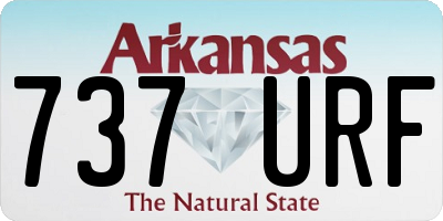 AR license plate 737URF