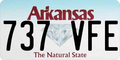 AR license plate 737VFE