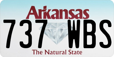 AR license plate 737WBS
