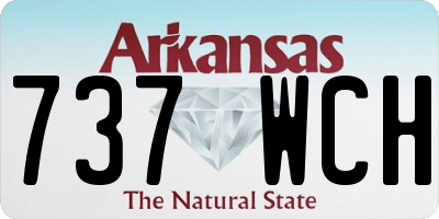 AR license plate 737WCH