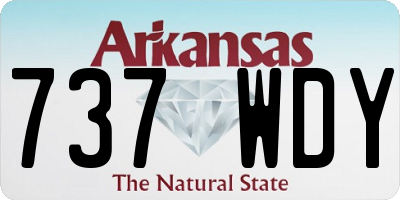 AR license plate 737WDY