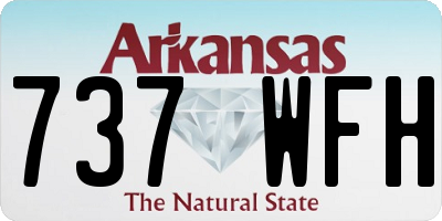 AR license plate 737WFH