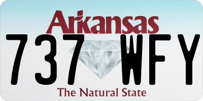 AR license plate 737WFY