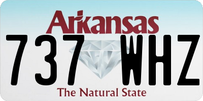 AR license plate 737WHZ