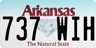 AR license plate 737WIH