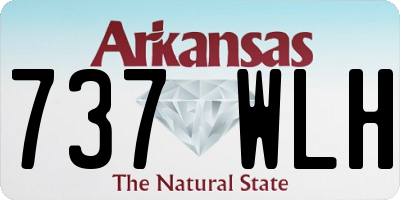AR license plate 737WLH