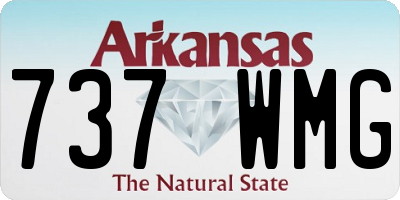 AR license plate 737WMG