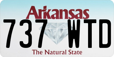 AR license plate 737WTD