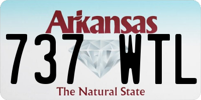 AR license plate 737WTL