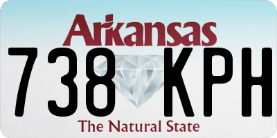 AR license plate 738KPH