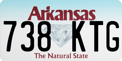 AR license plate 738KTG