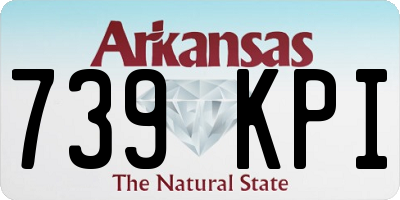 AR license plate 739KPI