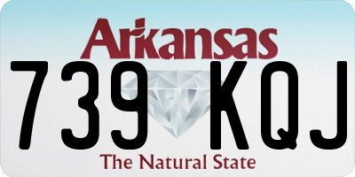AR license plate 739KQJ