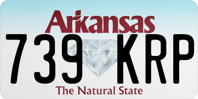 AR license plate 739KRP