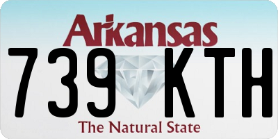 AR license plate 739KTH