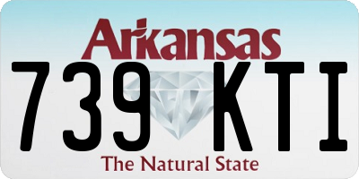 AR license plate 739KTI