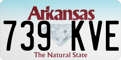 AR license plate 739KVE