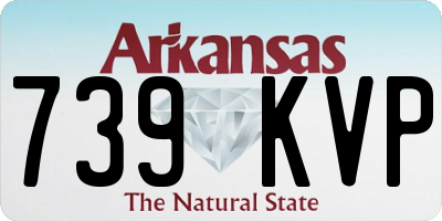 AR license plate 739KVP
