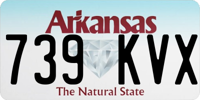 AR license plate 739KVX