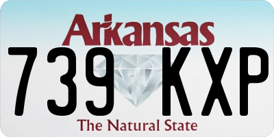 AR license plate 739KXP