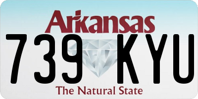 AR license plate 739KYU